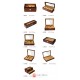 High Quality Wood Multi-slots Watch Case Storage Display Box