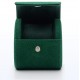 High Quality Leather Single Watch Storage Bag Round Travel Watch Box