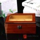 3 Pieces Watch Slots Case Wooden Storage Organizer Display Gift Box