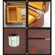 5/6 Pieces Slots Watch Case Wooden Storage Organizer Display Gift Box