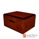 High Quality Single Wooden PU Leather Pillow Watch Case Storage Gift Box