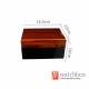 High Quality Single Watch MDF Wooden PU Leather Pillow Case Storage Gift Box