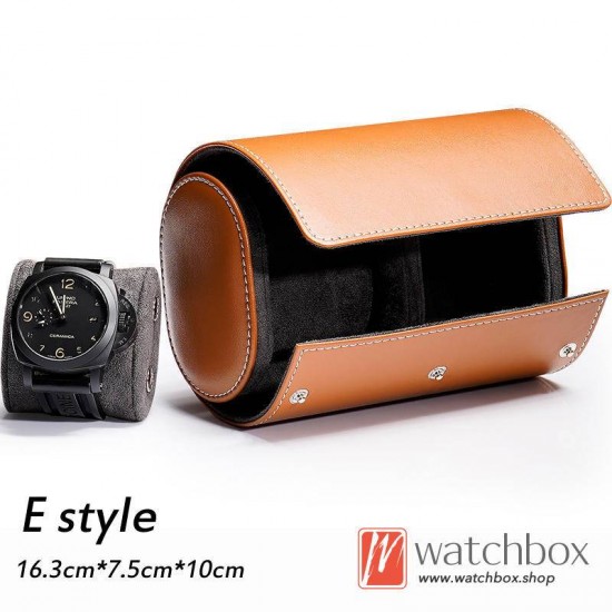 High Quality Luxury Leather Watch Removable Case Storage Travel Box