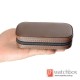 High Quality PU Leather Single Watch Case Storage Travel Zipper Gift Box