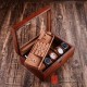 5 Slots Pieces High Quality Ash Wooden Watch Case Jewelry Storage Organizer Display Box