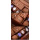 5 Slots Pieces High Quality Ash Wooden Watch Case Jewelry Storage Organizer Display Box
