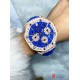 Handmade Wool Knitted Luxury Blue AP Brand Watch Handicrafts Gift Creative Birthday Present