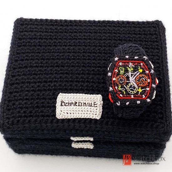 Handmade Wool Knitted Classic Brand Watch Handicrafts Gift Creative Special Birthday Present
