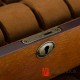 20 Slots Double Layer Drawer Ash Wood Watch Case Storage Organizer Display Lock Box