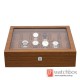 New 5/6/8/10/12/18 Slots Grids Wood Watch Case Storage Organizer Display Box
