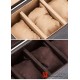 5 Slots Pieces Ash Wood Watch Case Jewelry Big Pillow Storage Organizer Display Box