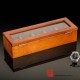 5 Pieces Slots Vintage Wood Watch Case Jewelry Big Pillow Storage Organizer Display Box