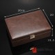 8 Slots Pieces Leather Watch Case Big Pillow Jewelry Storage Organizer Box