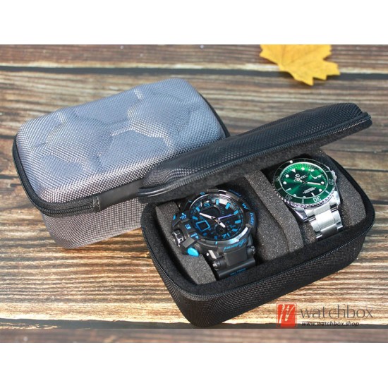 5/3/2/1 Slots Professional Portable Watch Storage Travel Case Box Bag