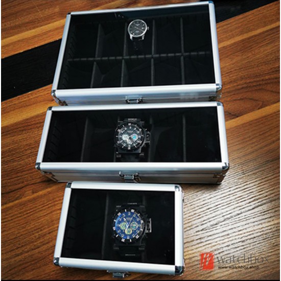 Top Quality Aluminum Alloy Casio Sport Watch Case Jewelry Storage Display Box 3/5/10 Slots