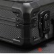 18 Grids Top Quality High Strength Portable Black Aluminum Alloy Watch Jewelry Case Protection Shockproof Storage Box Suitcase