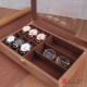 6/10/12 Grids New Narrow Frame Design Wood Watch Jewelry Sunglasses Case Storage Organizer Display Box