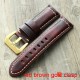 Handmade Geunine Crazy Horse Leather Wacth Strap Belt Watchband For Brand Watches