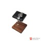 The Walnut Wood Base PU leather Watch Jewelry Case Stand Holder Counter Display Stand
