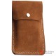 The Vintage Handcraft Genuine Cowhide Leather Travel Single Watch Storage Case Pouch