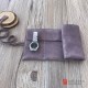 5 Slots Vintage Handcraft Genuine Leather Watch Storage Travel Case Pouch