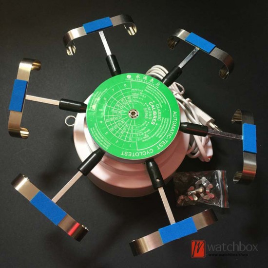 220V Professional Automic-Test Wristwatch Tester Test Machine Mechanical Watch Automatic Watch Winder