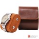 High Quality PU leather Single Watch Case Storage Dust-proof Portable Travel Box
