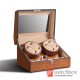 Top Quality Mechanical Auto Rotate Wood Watch Winder Case Storage Display Box 4+6