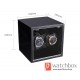 High Grade Square Auto Rotate Mechanical Watch Winder Storage Shake Box 2+0