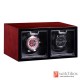 High Grade Auto Shake Rotate Mechanical Watch Winder Storage Case Display Box 2+0
